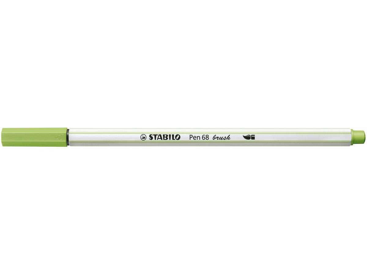 STABILO Penna Fibra 68 brush 568/34 pistacchio (4006381584050)
