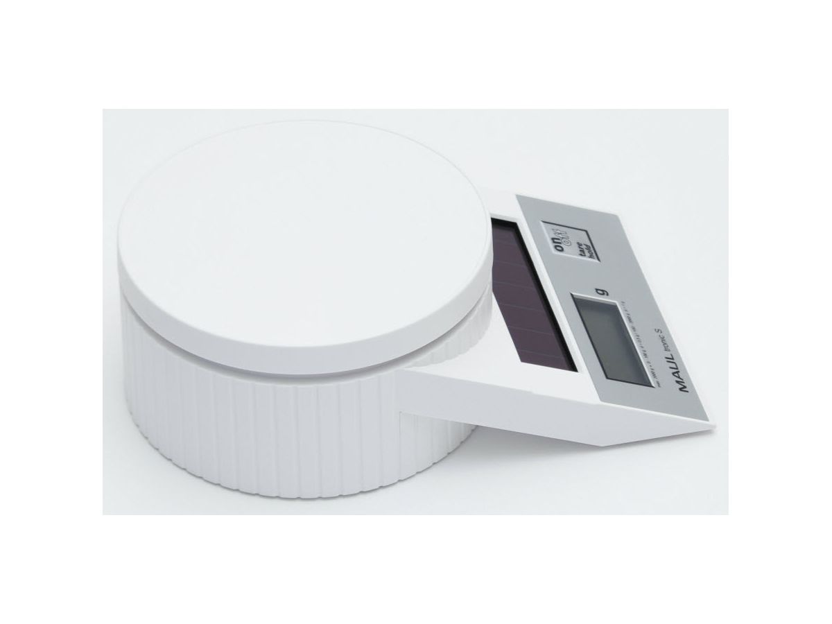 MAUL Pesalettere MAULtronic S 5000g 46.10 2g-2000g/5g-2000-5000g bianco (4002390012294)