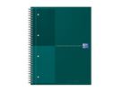 OXFORD Carnet à spirales A4+ 400194460 ligné, vert 80 feuilles (3020120253596)
