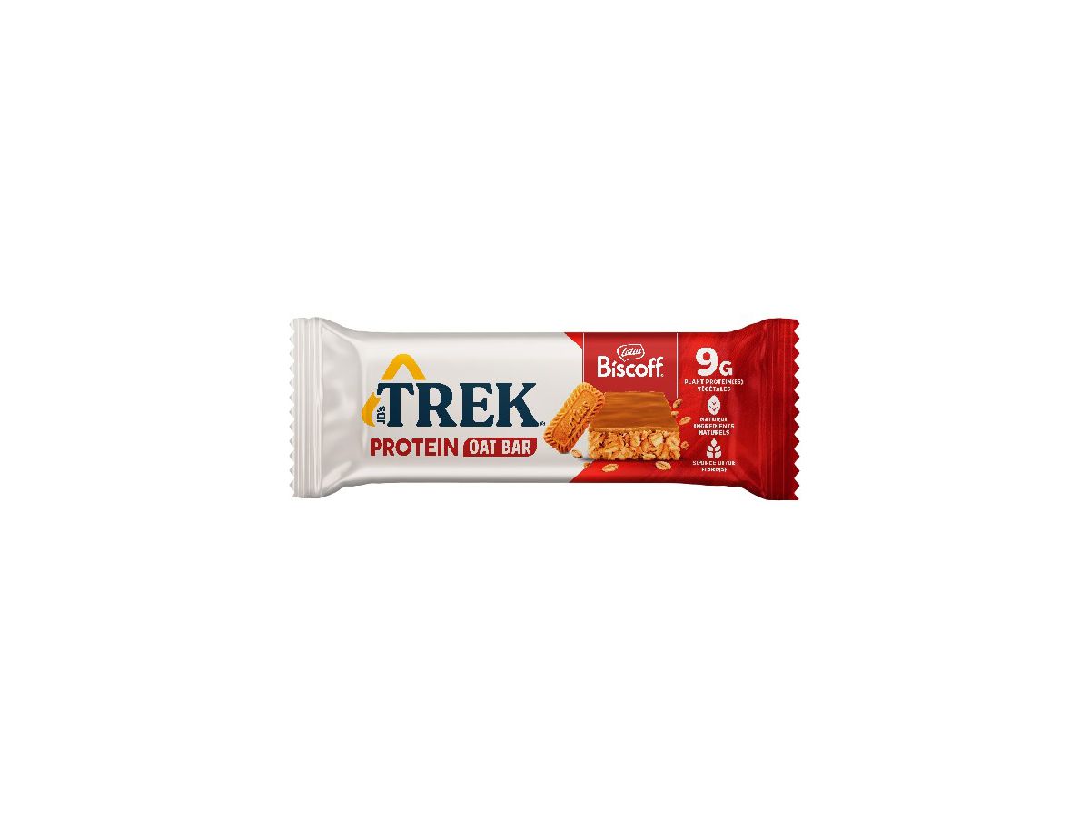 TREK Barrette proteiche di avena 12544 Biscoff 50g, 3 pz. (5060088700822)