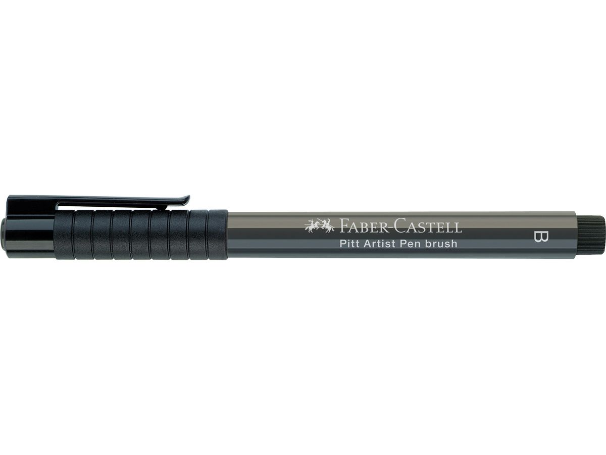 FABER-CASTELL Pitt Artist Pen Brush 2.5mm 167474 warm grey V (4005401674740)