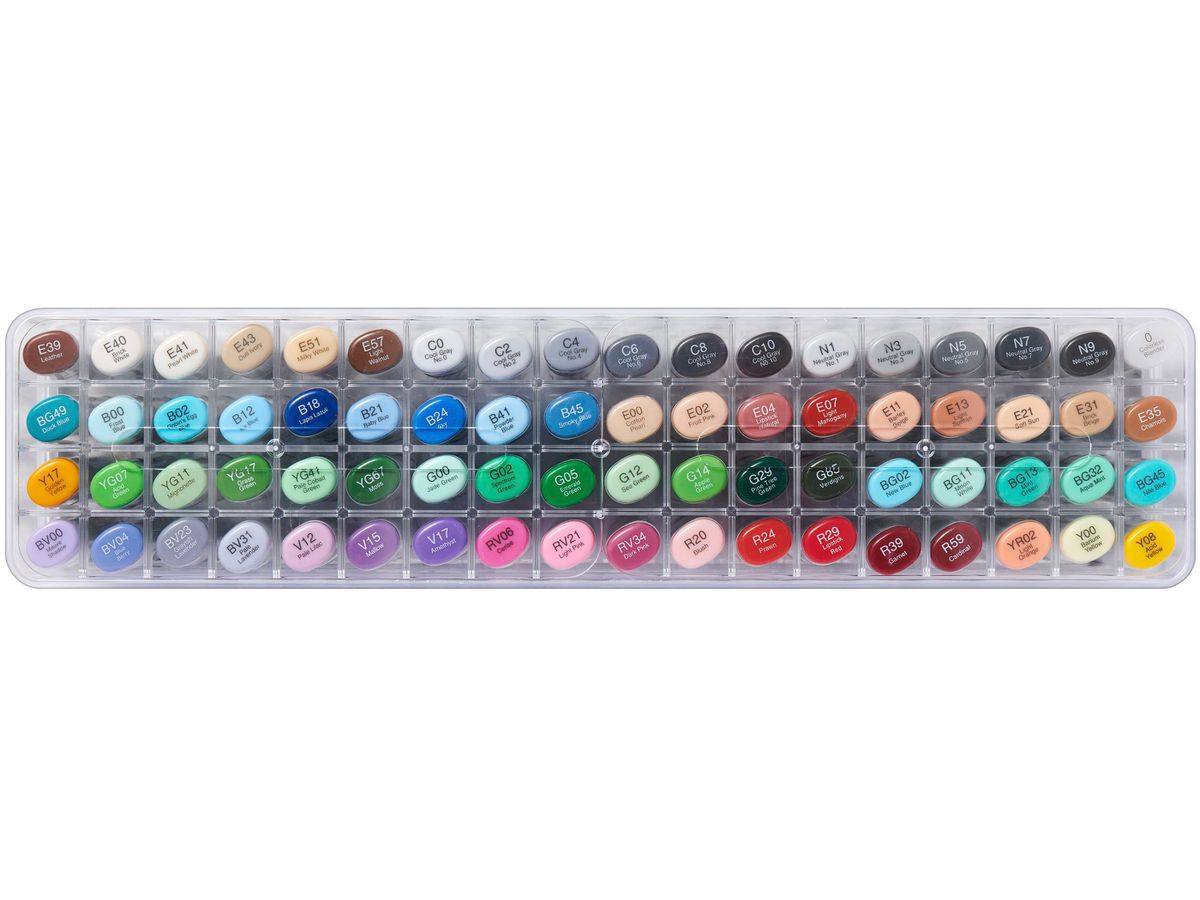 COPIC Marker Sketch 21075161 Set B, 72 pz. (4511338063170)