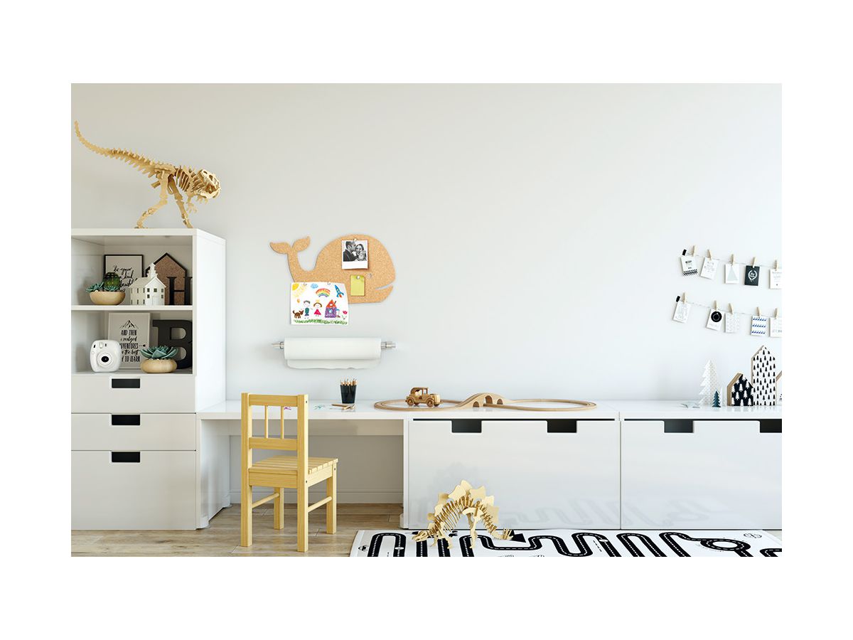 SECURIT Lavagna Gesso WHALE CB-WHALE marrone 27.9x49.3x0.5cm (8719075281949)