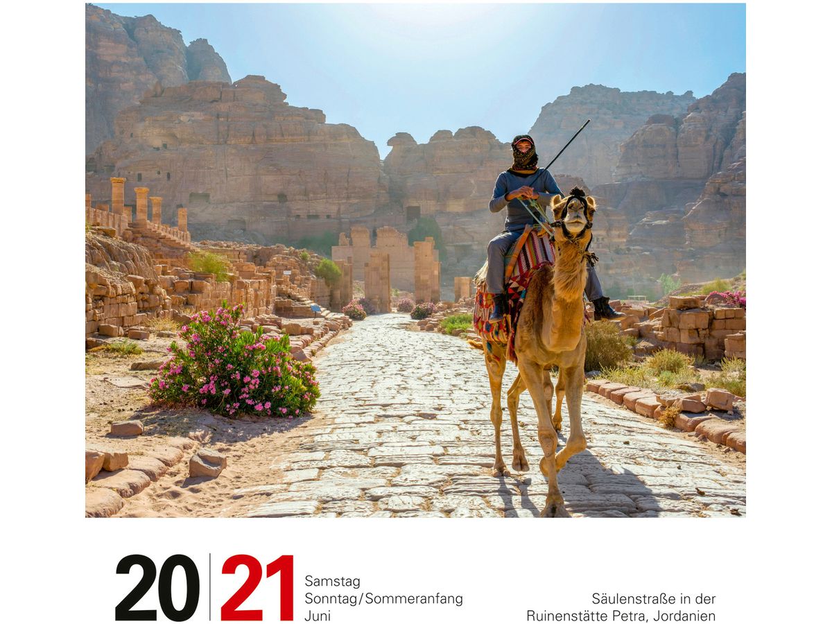 HARENBERG Abreisskalender 2026 2105000+26 Reise DE 15.4x16.5cm (9783840035548)