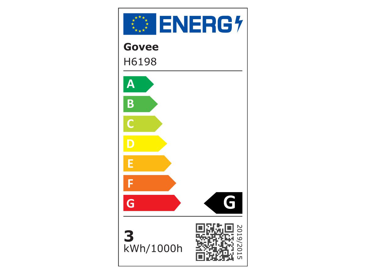 GOVEE Dreamview TV Strip Light H6198 pour 55- 65 TV (6974316994176)