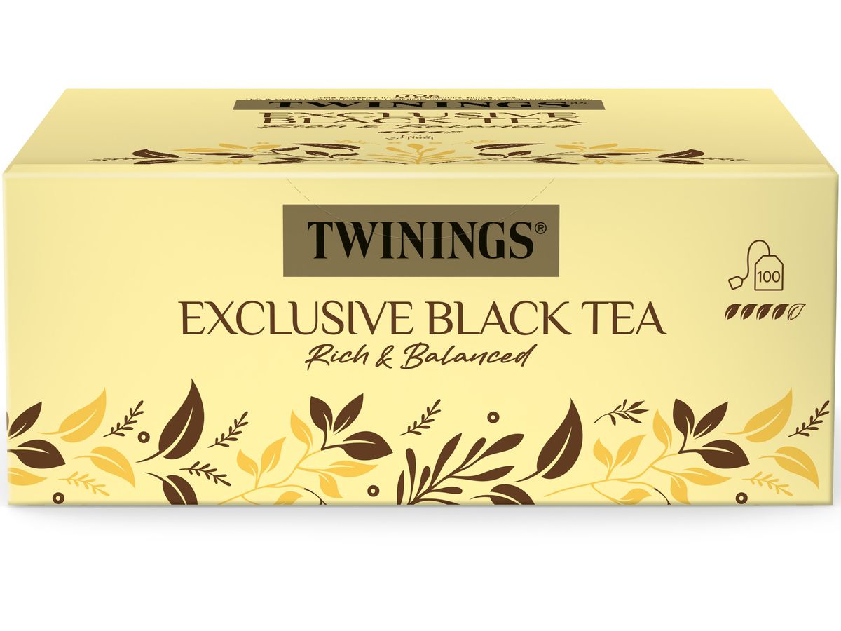 TWININGS Exklusiv Black Tea 100018019 Borse 2g, 100 pz. (0070177056711)