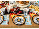 PARTYDECO Serviettes 33x33cm SP33-96 Voitures 12 pièces (5904555027565)