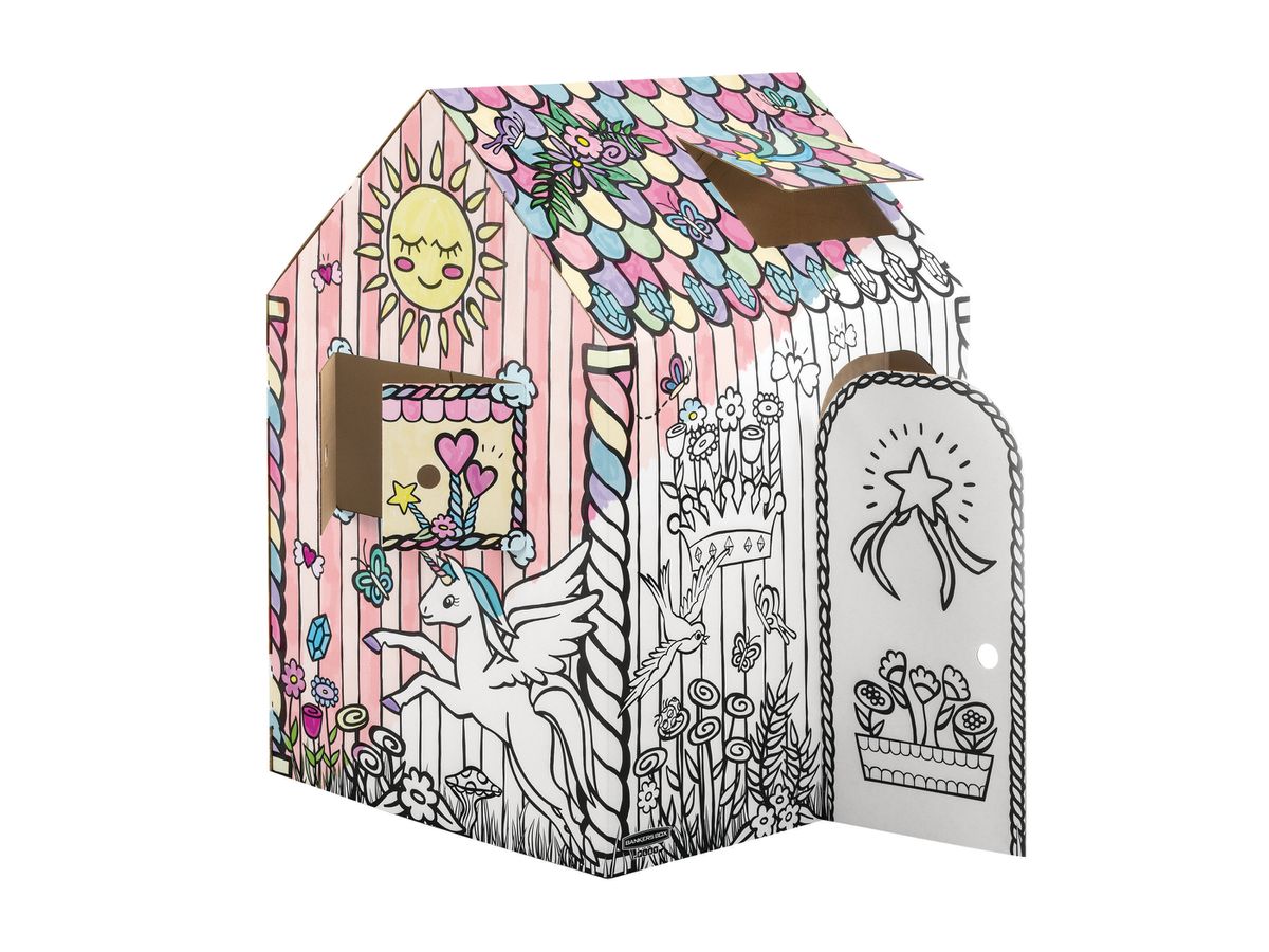 FELLOWES Maison de jeu BANKERS BOX 1232401 Licorne 121x97x81cm (0043859779536)