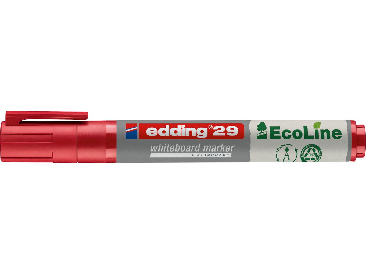 EDDING Whiteboard Marker 29 1-5mm 29-2 rosso (4004764918478)
