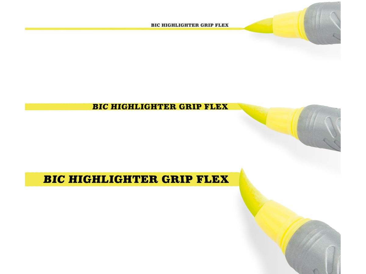 BIC Highlighter Flex 950470 assortito 4 pezzi (3086123498587)