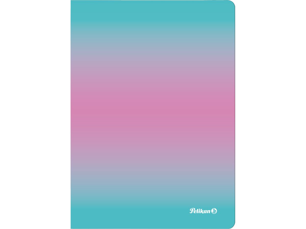 PELIKAN Carnet A5 300002304 quadrillé menthe/rose (4012700102805)