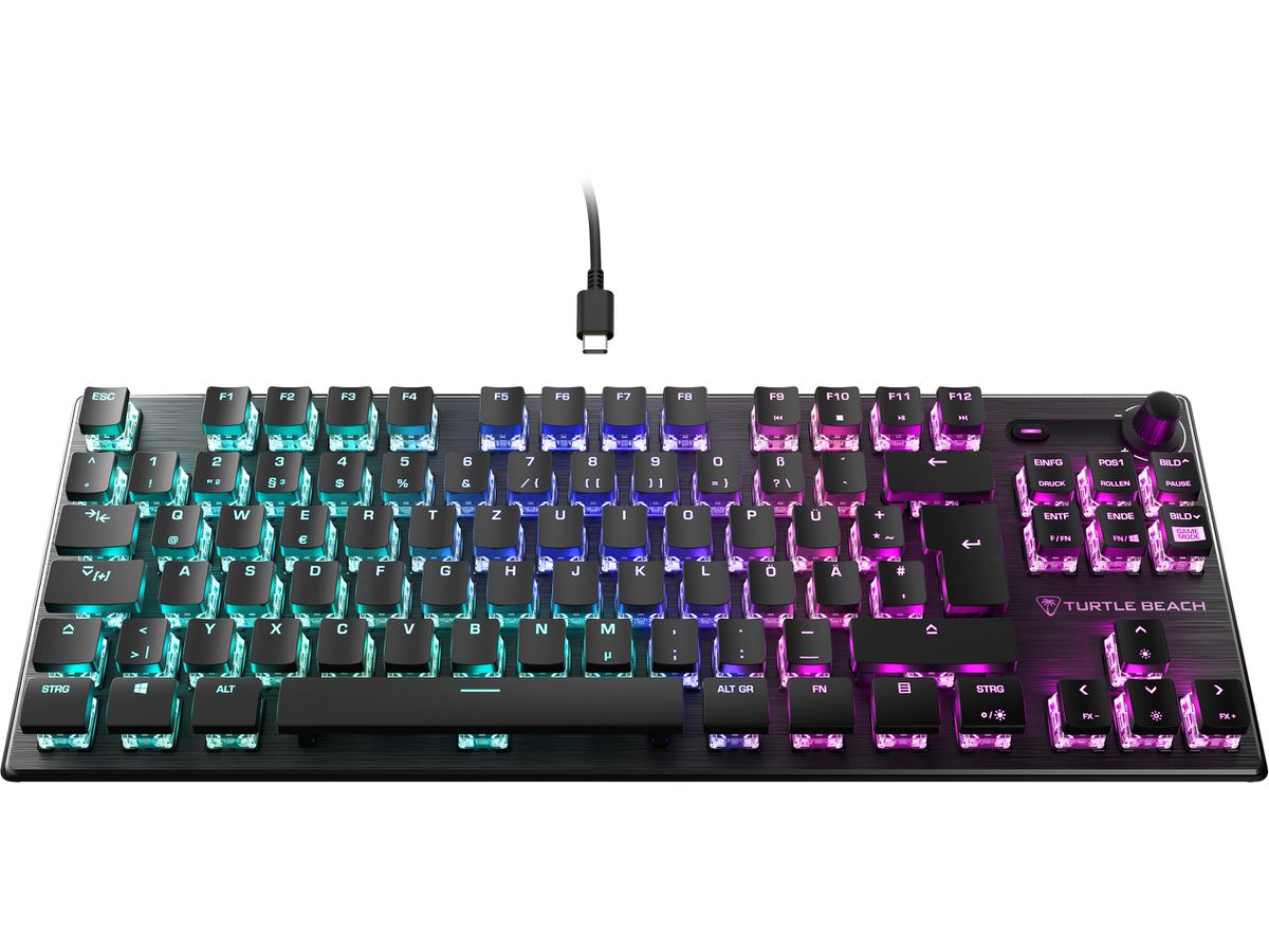 TURTLE BEACH Vulcan TKL RGB Keyboard TBK-2001-02-CH Mech., Linear Switch, CH (0731855220267)