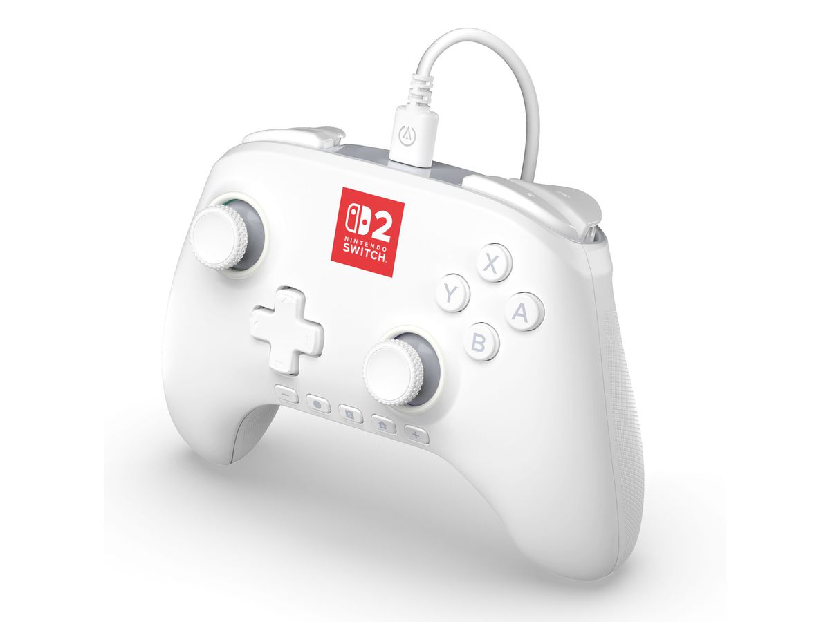 POWER A Advantage Wired Controller NSGP0524-01 NSW2, Lumectra White (0617885152917)