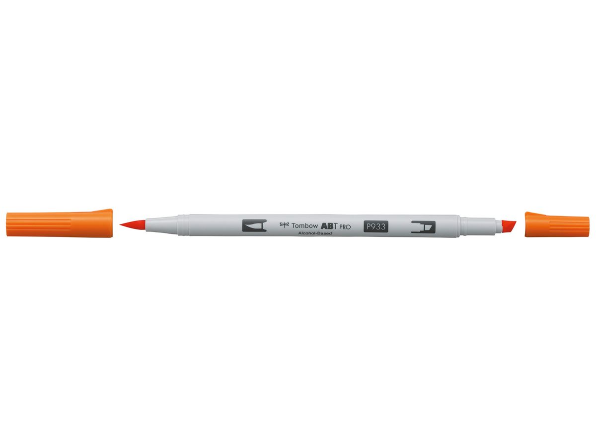 TOMBOW Dual Brush Pen ABT PRO ABTP-933 orange (4901991648836)