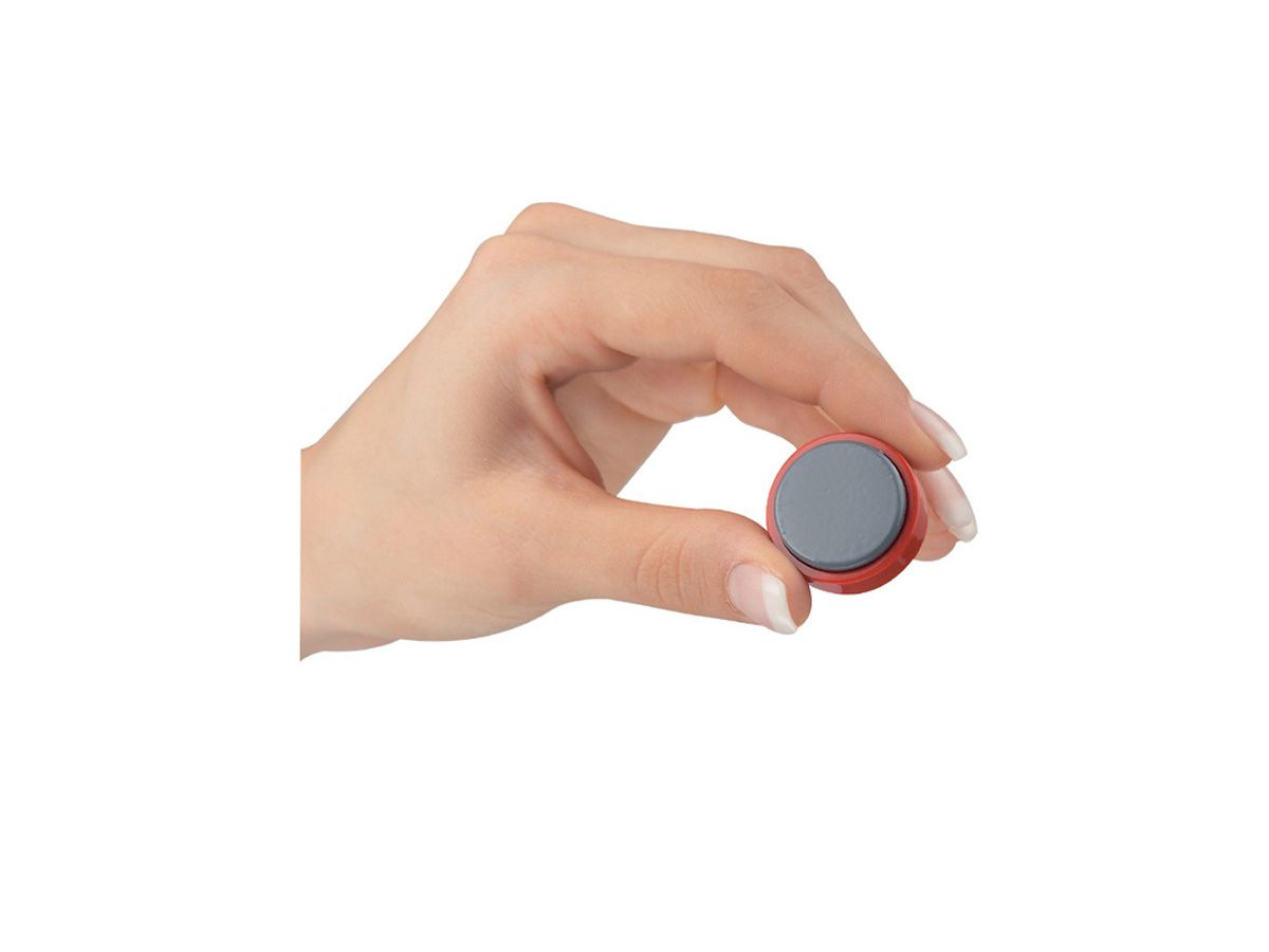 MAUL Aimant MAULpro 15mm 0.23 rouge, 0,17kg (4002390021418)