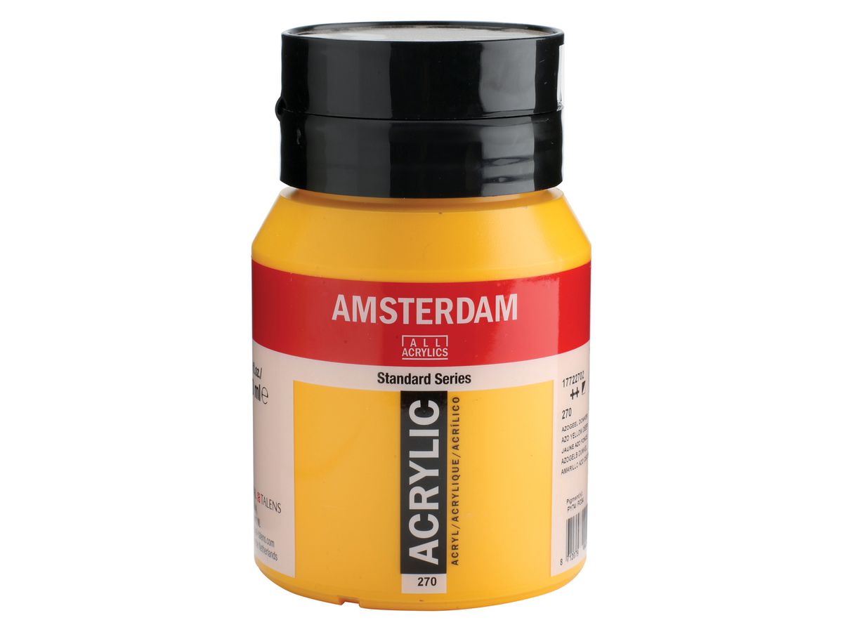 AMSTERDAM Colore acrilici 500ml 17722702 giallo 270 (8712079044145)