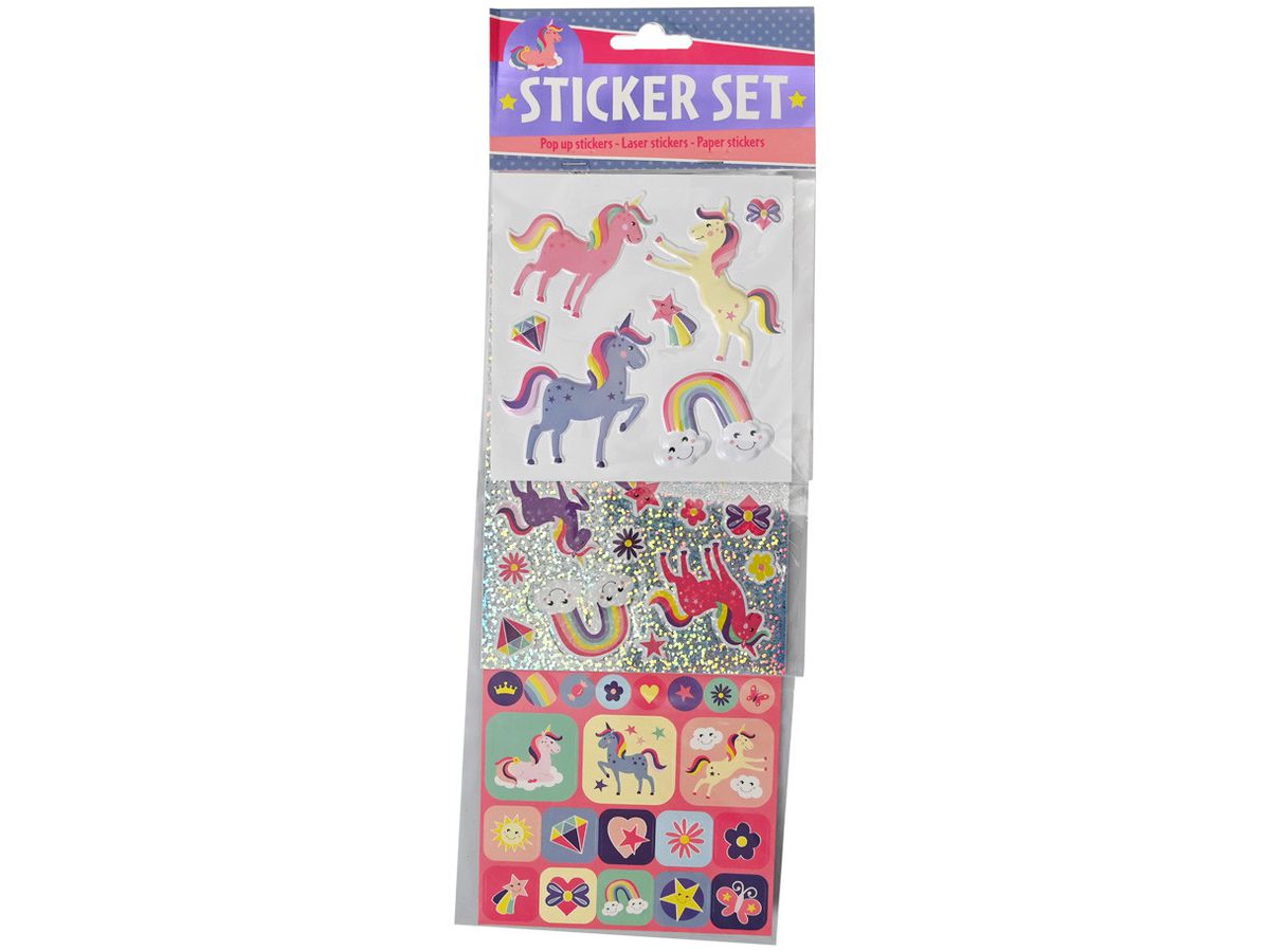 ROOST Kit de stickers ST671 6 pièces assortis (8711851671005)