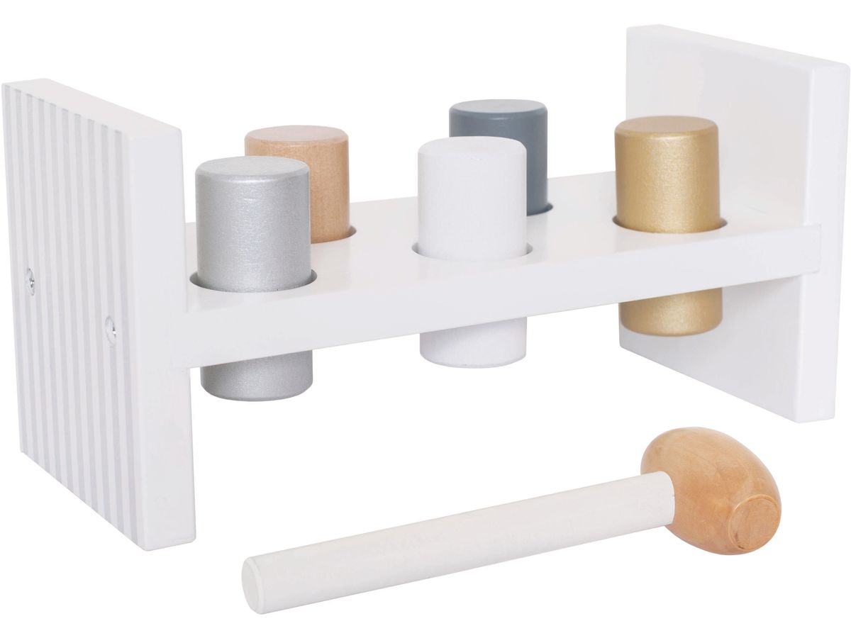 JABADABADO Hammer peg W7156 silver line 11.5x23.5x11cm (7332599071561)