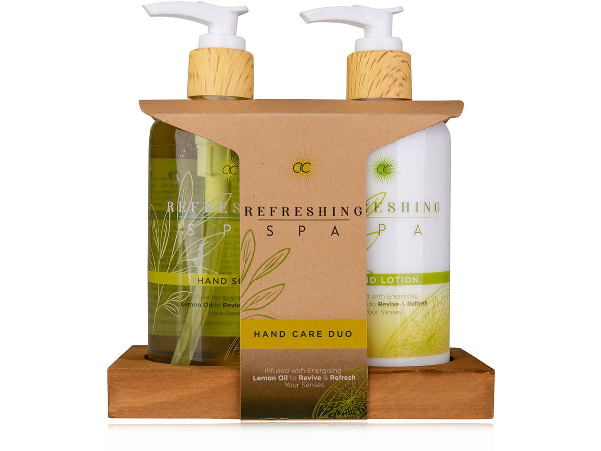 ACCENTRA Hand care set Refreshing Spa 6057741 Fragr.: Lemon & Jasmine (4015953693649)