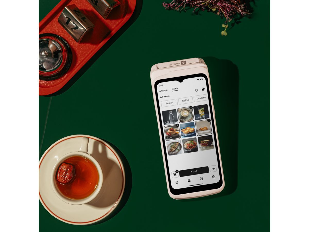 SUMUP Terminal Mobile POS SUMRDRSAT008 blanc (4260325425131)