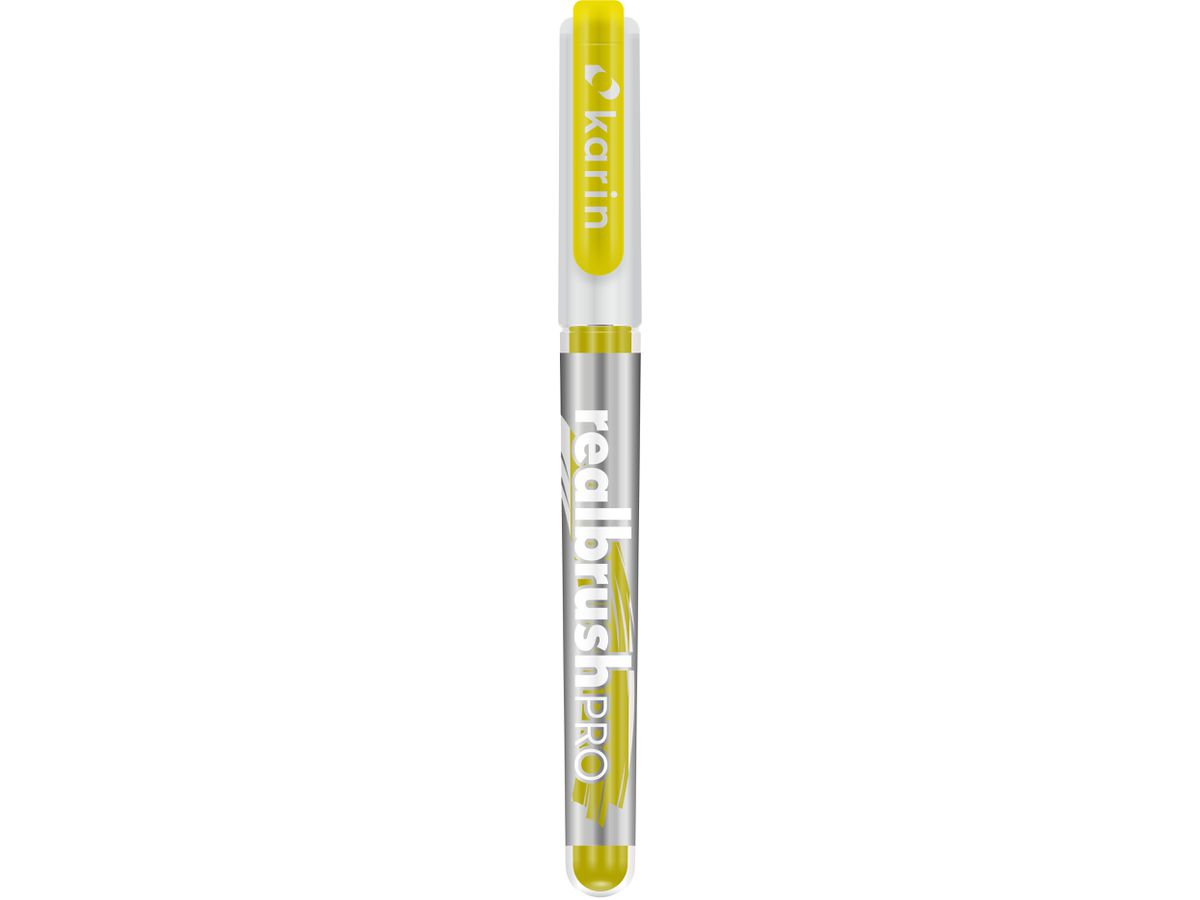 KARIN Real Brush Pen Pro 0.4mm 31Z269 jaune soufre (5904446031251)