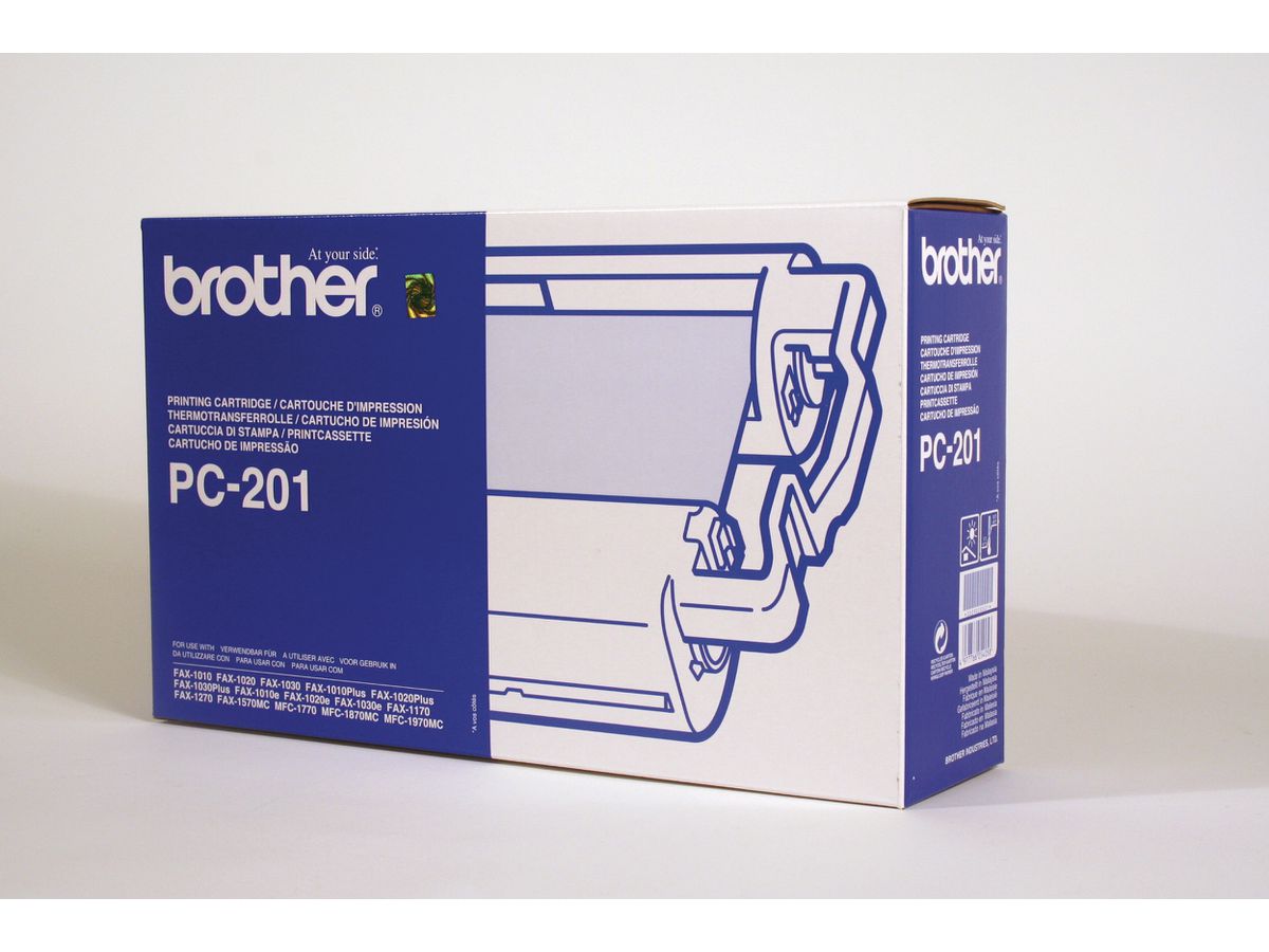 BROTHER Cassette et rouleau film PC-201 Fax-1010 420 pages (4977766054058)