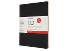 MOLESKINE Notizheft Karton A4 602510 liniert,BK/cranb.,120S. 2 Stk. (8053853602510)
