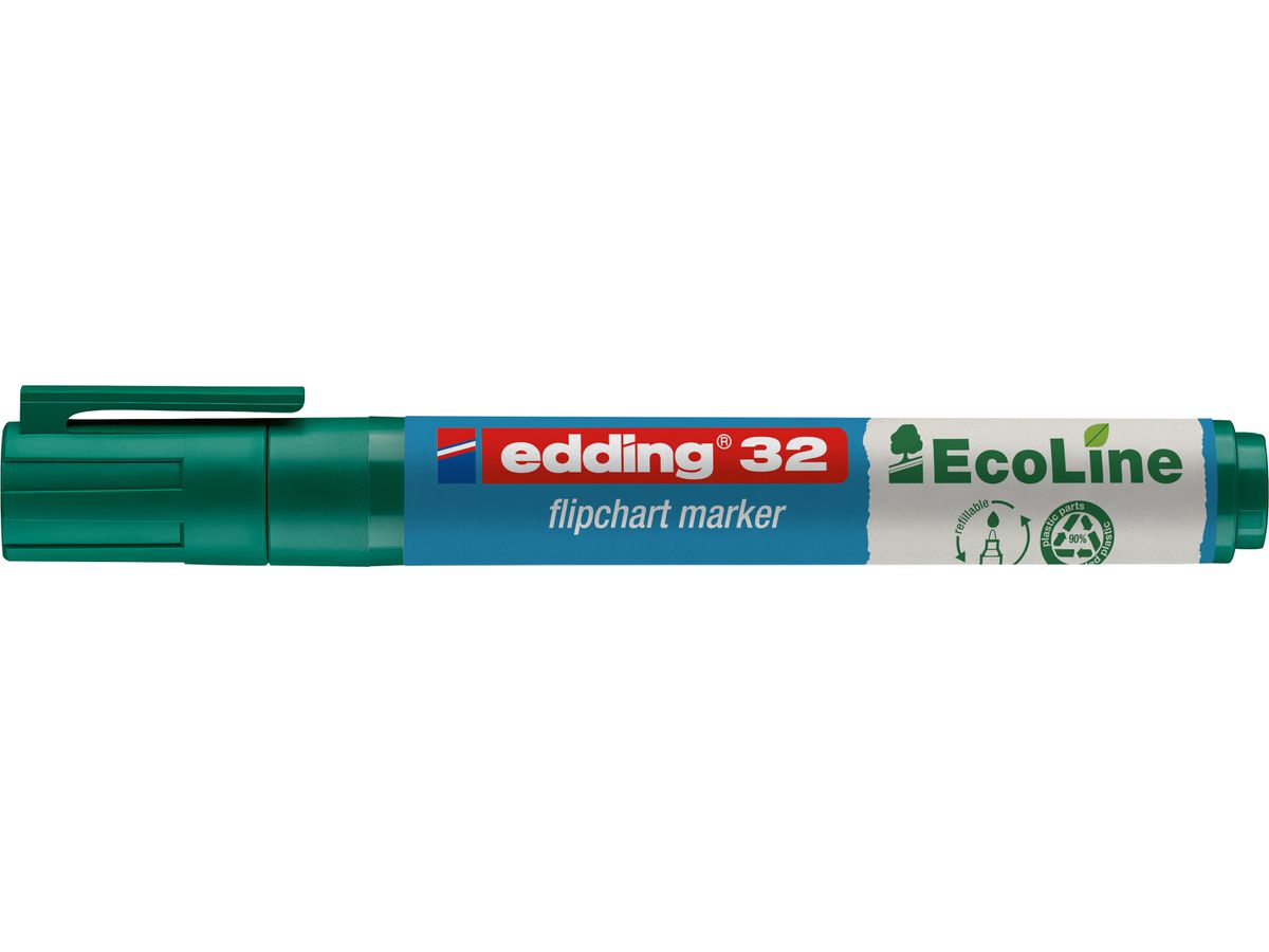 EDDING Flipchart Marker 32 1-5mm 32-4 verde (4004764947010)