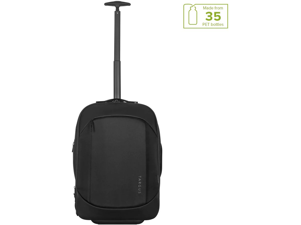 TARGUS EcoSmart Rolling Backpack TBR040GL 15.6 Inch Black (5051794033472)