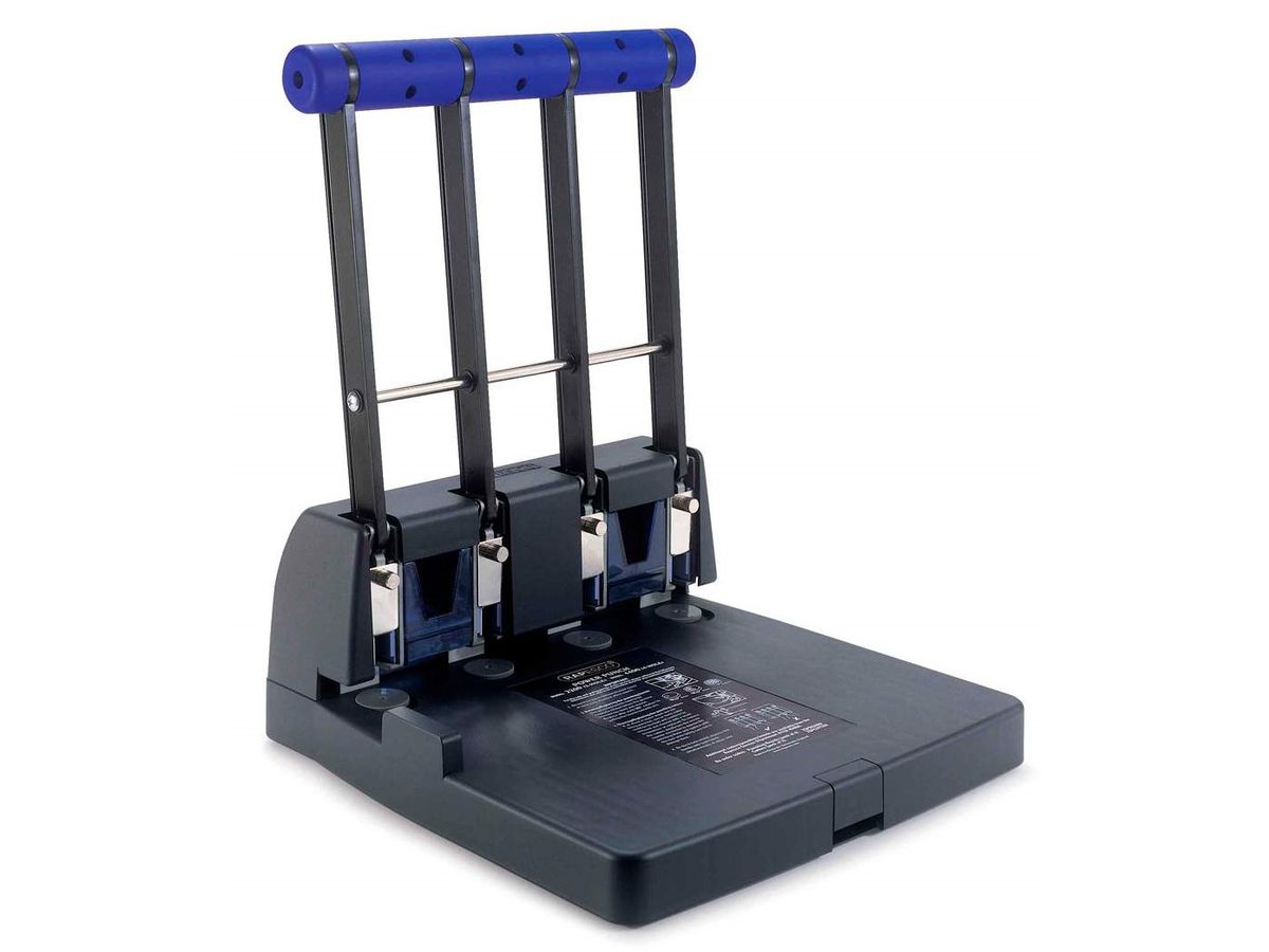 RAPESCO Kraftlocher PF4000A1 schwarz/violett 150 Blatt (5018505020152)