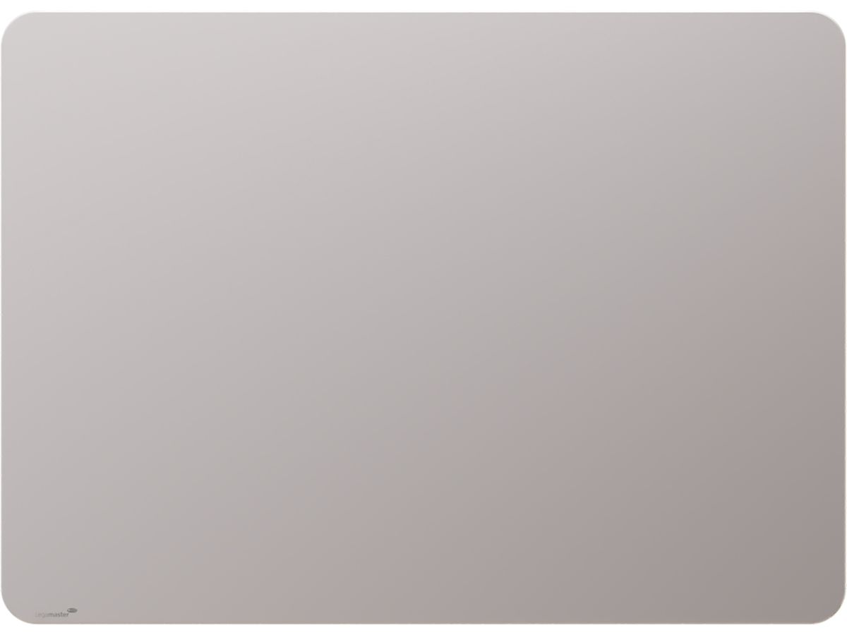 LEGAMASTER Glasboard 90x120cm 7-104254 matt, Warm Grey runde Ecken (8713797108140)