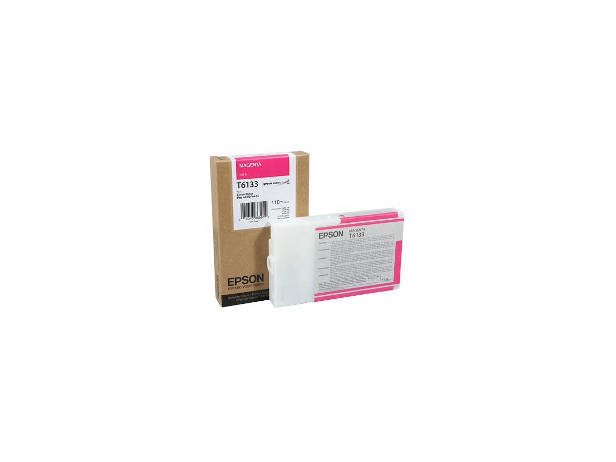 EPSON Tintenpatrone magenta T613300 Stylus Pro 4450 110ml (0010343865952)