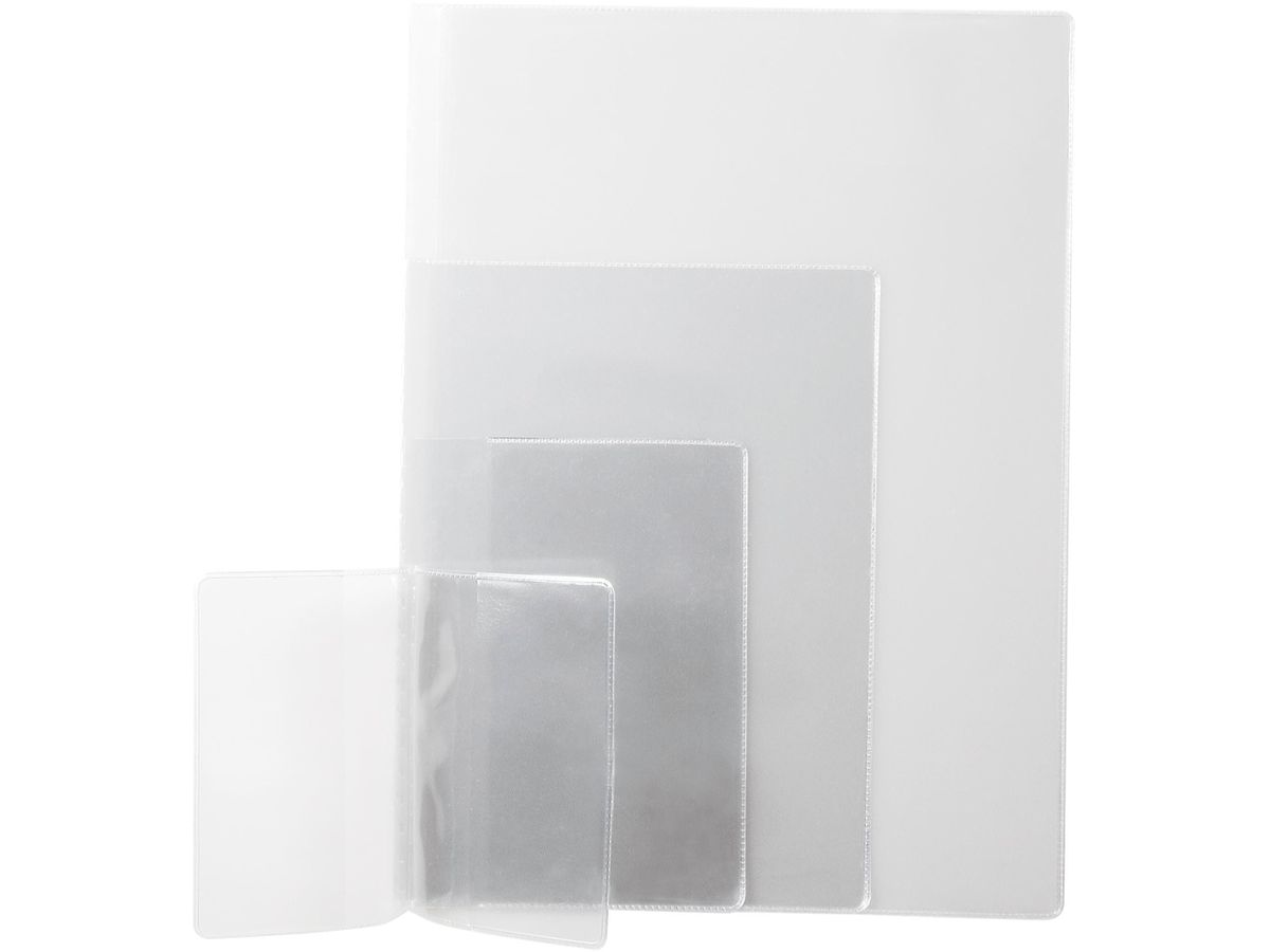 DUFCO Custodia plastica A7x2,PVC 5047.005 150µ,transparente,5 pezzi (7612176091442)