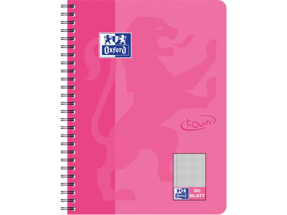 OXFORD Collegeblock Touch B5 400086487 kariert, 90g 80 Blatt (4006140020997)