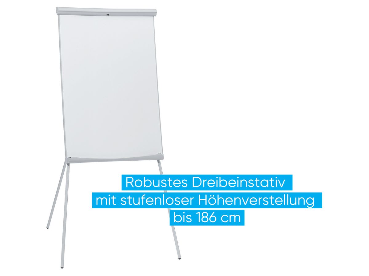 FRANKEN Flipchart 70x100 cm FC93 U-Act!Line, sans roulettes (4016946221764)