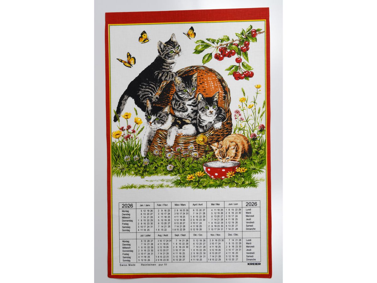 DOERIG Gatti biancheria 2026 19.2662 TE/FR 40x70cm (7630922105861)