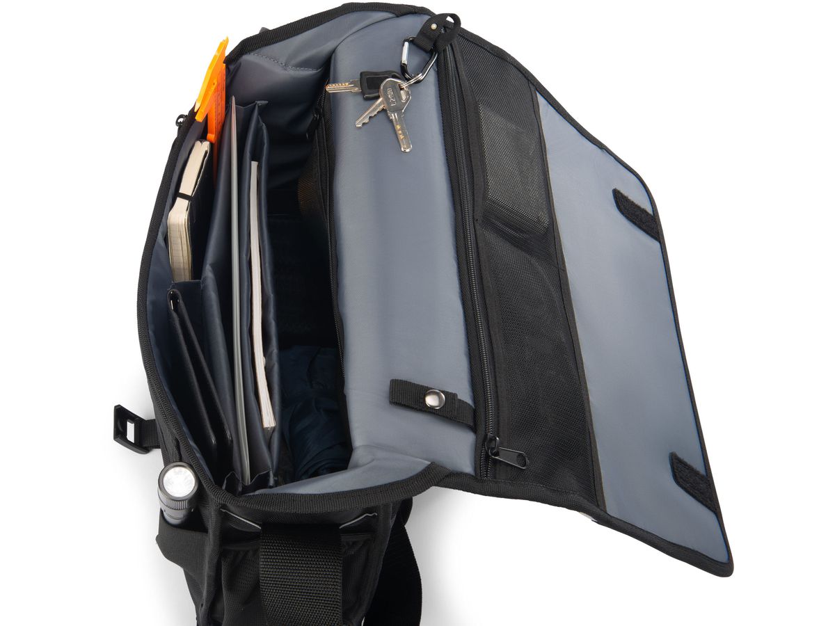 DICOTA Messenger bag REFLECTIVE P20471-16 Black (7640239421547)