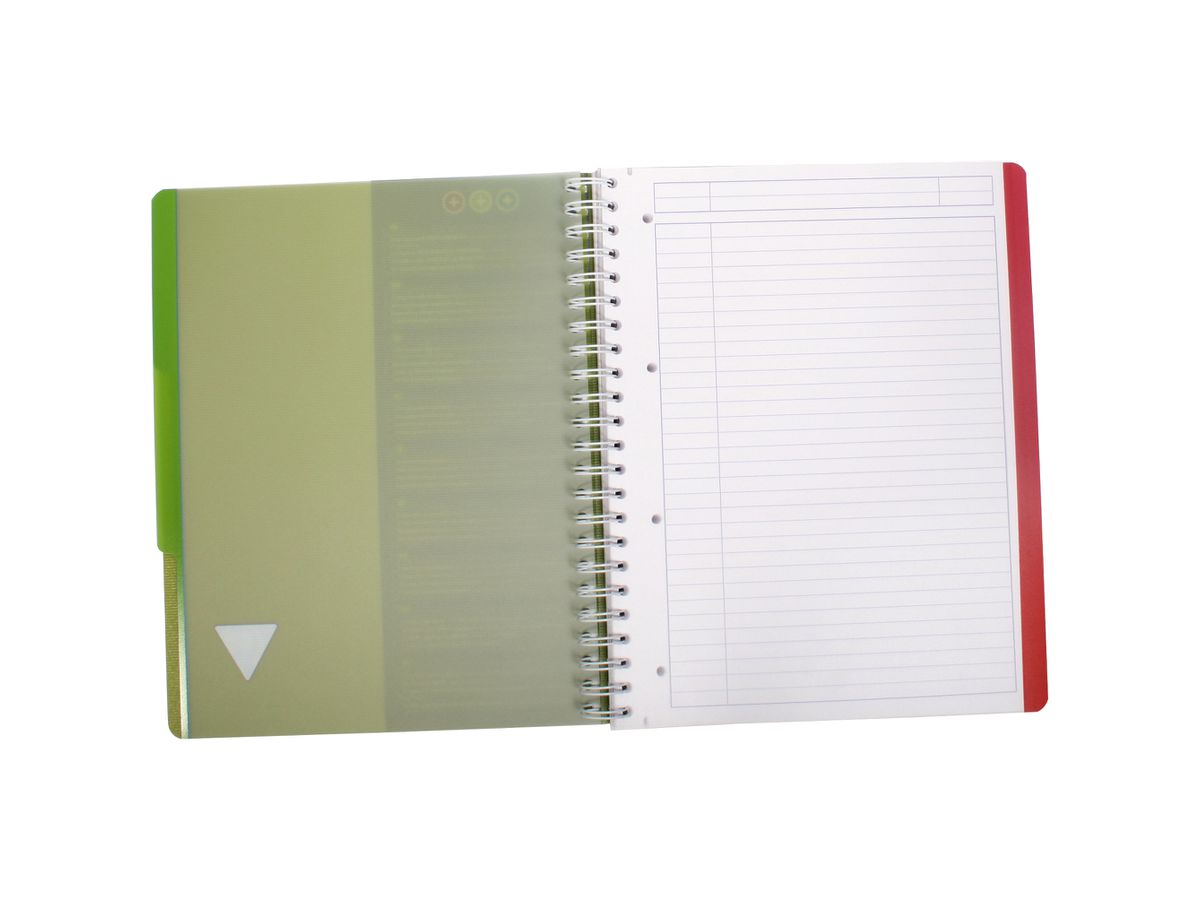 CLAIREFONTAINE LINICOLOR Cahier A4+ 329156 L8+MC 120 feuilles (3329683291565)