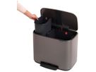 BRABANTIA Poubelle à pédale BO 121203 BO, 11/23L, noir (8710755121203)