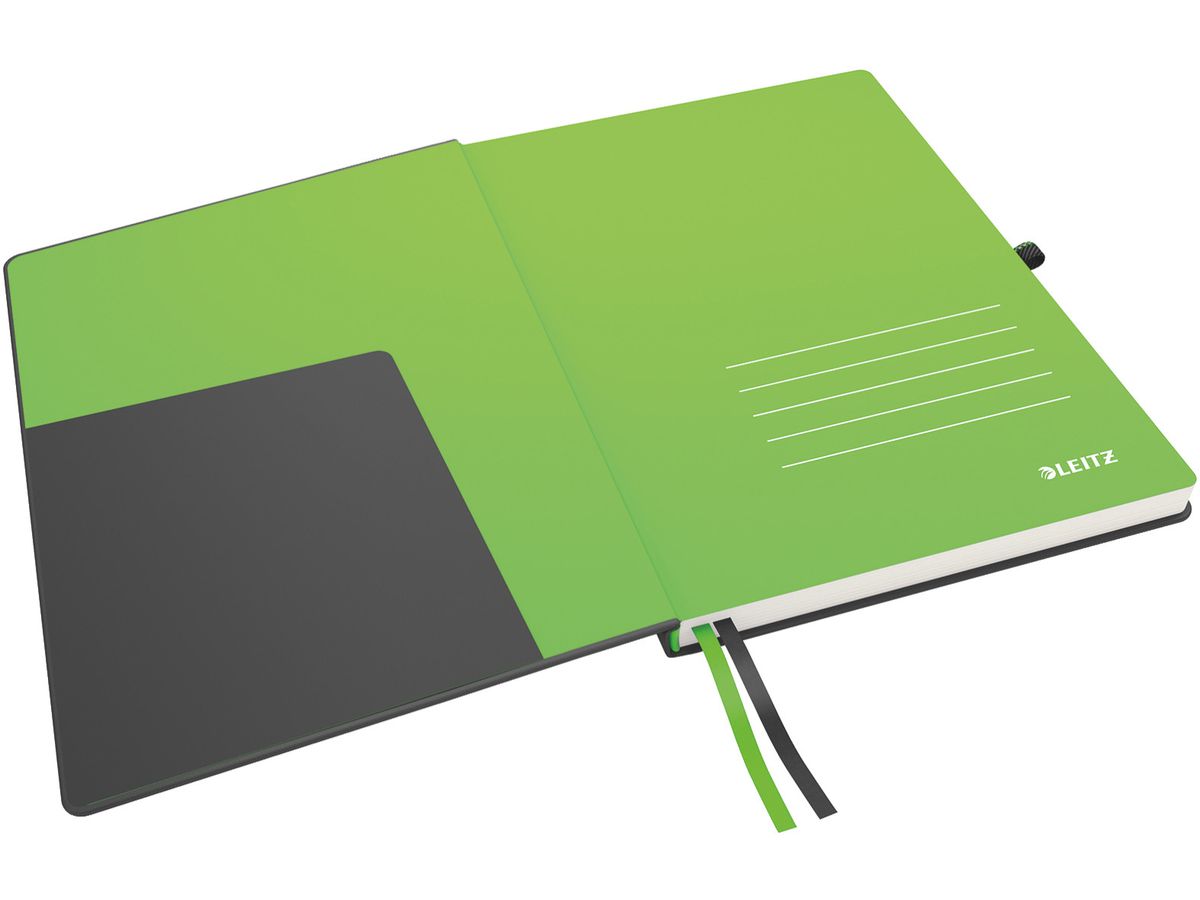 LEITZ Carnet Complete A4 44710095 quadrillé noir (4002432100866)