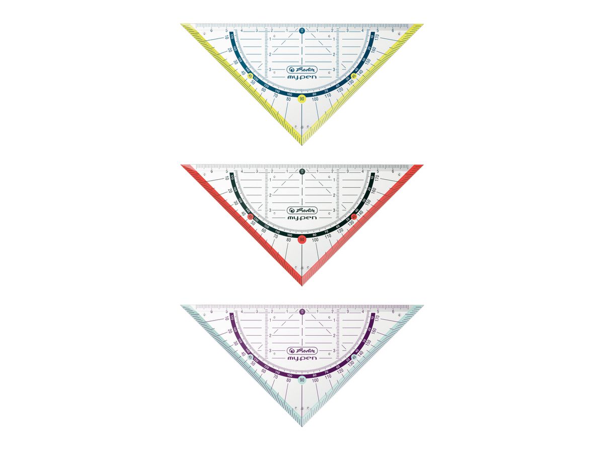 HERLITZ Equerre my.pen 14cm 11367950 couleurs ass. (4008110499536)