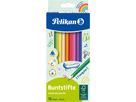 PELIKAN Crayons de couleur triangulair 700115 12 couleurs (4012700700117)