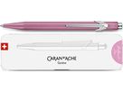CARAN D'ACHE Penna sfera 849 Colormat-X 849.591 rosa, Slimpack (7630002351768)