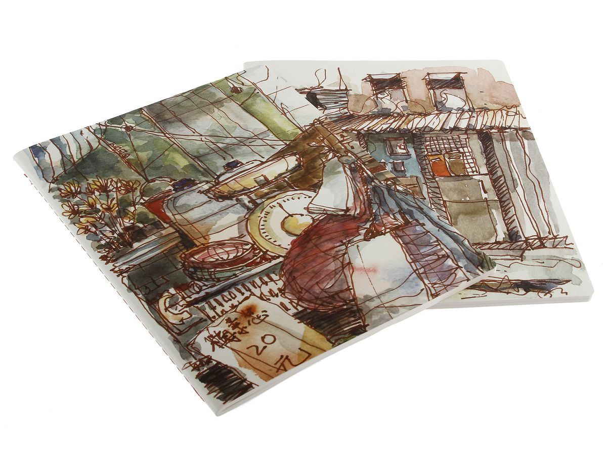 MOLESKINE Cahier Cover Art A4 898-3 ligné 2 pcs. (9788862938983)