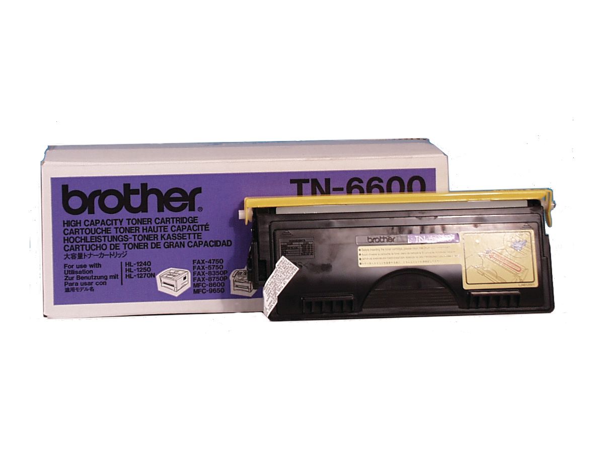 BROTHER Toner HY noir TN-6600 HL-1240/1250/1270N 6000 pages (4977766527286)