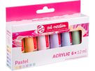 TALENS Colore acrilici 6x12ml 9021862M Pastel (8712079517960)