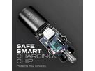 STATIK Dual Car Charger USB-A-C PUP-0250 BlitzCharge 45W (0810024054503)
