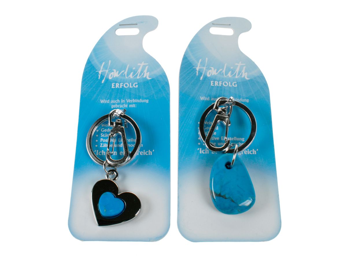 ROOST Porte-clé Succès G233 Howlith turquoise2 sujets ass. (9002663652337)