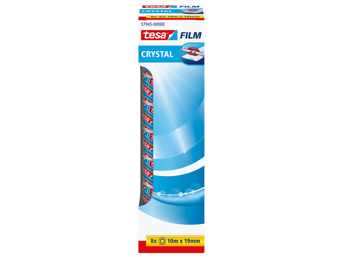 TESA Crystal Tape 19mmx10m 579450000 8 pcs. (4042448282255)