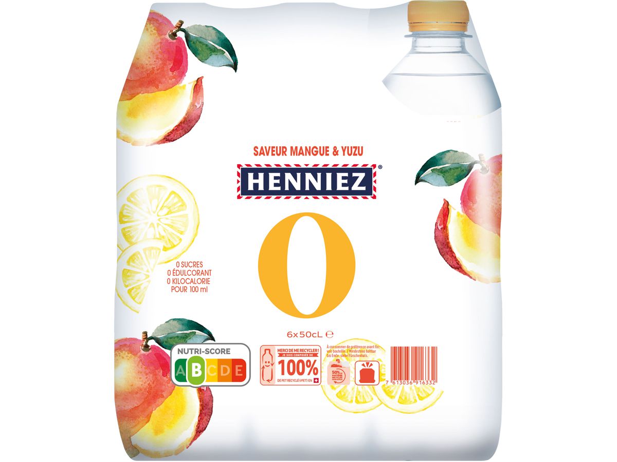 HENNIEZ 0 Mango-Yuzu 12396746 50 cl, 6 pz. (7613036916332)